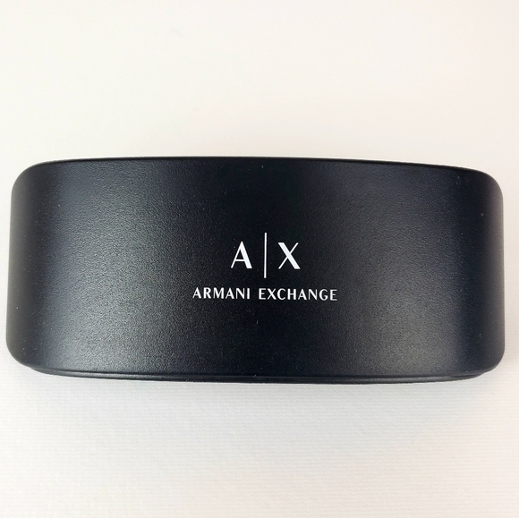 Armani Exchange Accessories - ARMANI Exchange A/X Sunglasses Eyeglass Hard Shell Case Holder Carrier Black